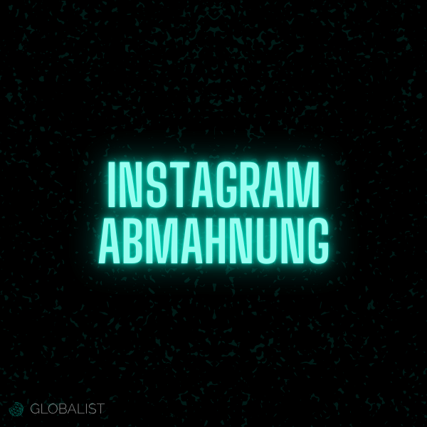 Instagram Abmahnung